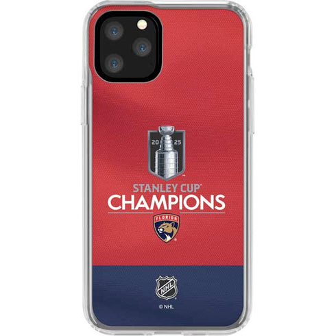 2025 Stanley Cup Champions Florida Panthers iPhone 11 Pro Clear Case