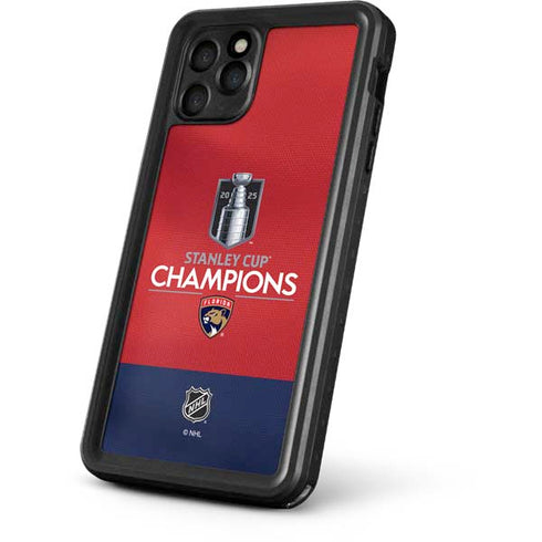 2025 Stanley Cup Champions Florida Panthers iPhone 11 Pro Max Waterproof Case