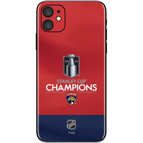 2025 Stanley Cup Champions Florida Panthers iPhone 11 Skin