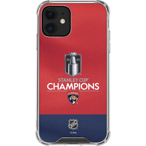 2025 Stanley Cup Champions Florida Panthers iPhone 12 Mini Clear Case