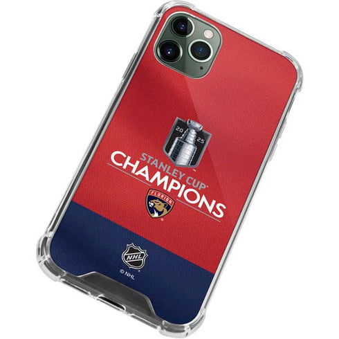 2025 Stanley Cup Champions Florida Panthers iPhone 12 Pro Clear Case