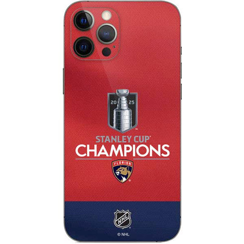 2025 Stanley Cup Champions Florida Panthers iPhone 12 Pro Max Skin