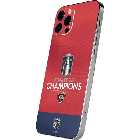 2025 Stanley Cup Champions Florida Panthers iPhone 12 Pro Max Skin