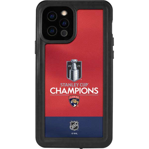 2025 Stanley Cup Champions Florida Panthers iPhone 12 Pro Waterproof Case