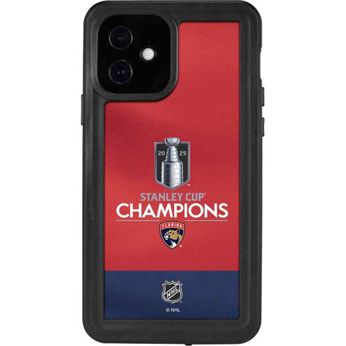 2025 Stanley Cup Champions Florida Panthers iPhone 12 Waterproof Case