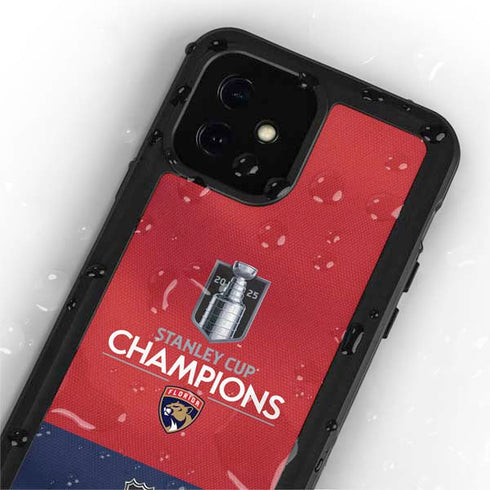 2025 Stanley Cup Champions Florida Panthers iPhone 12 Waterproof Case