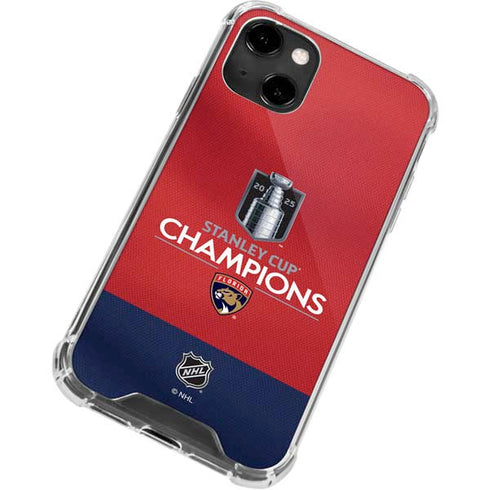 2025 Stanley Cup Champions Florida Panthers iPhone 13 Clear Case
