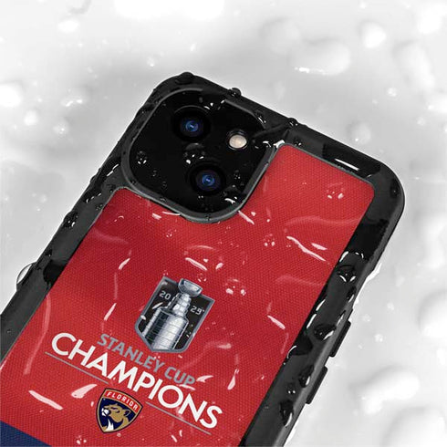 2025 Stanley Cup Champions Florida Panthers iPhone 13 Mini Waterproof Case