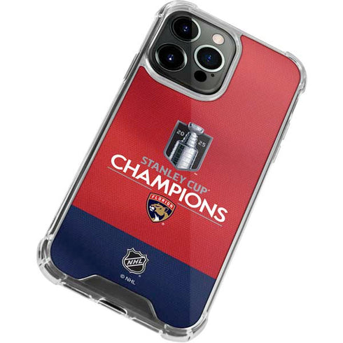 2025 Stanley Cup Champions Florida Panthers iPhone 13 Pro Clear Case
