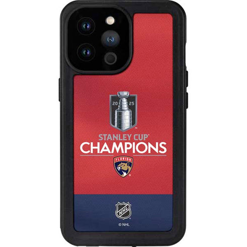 2025 Stanley Cup Champions Florida Panthers iPhone 14 Pro Max Waterproof Case