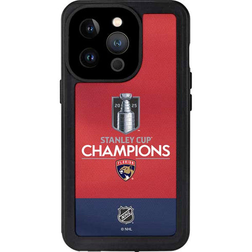 2025 Stanley Cup Champions Florida Panthers iPhone 14 Pro Waterproof Case