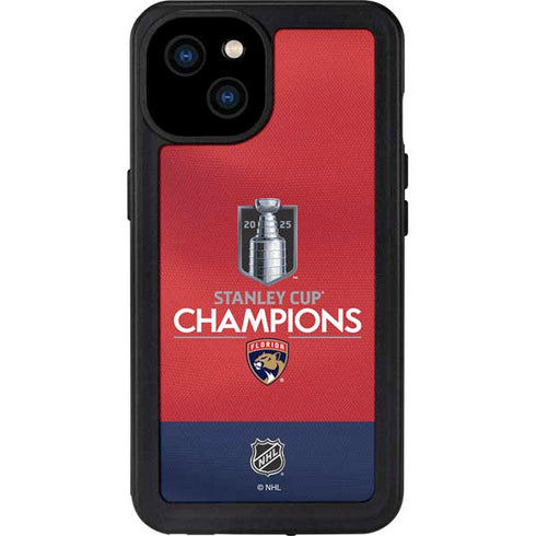 2025 Stanley Cup Champions Florida Panthers iPhone 15 Plus Waterproof Case