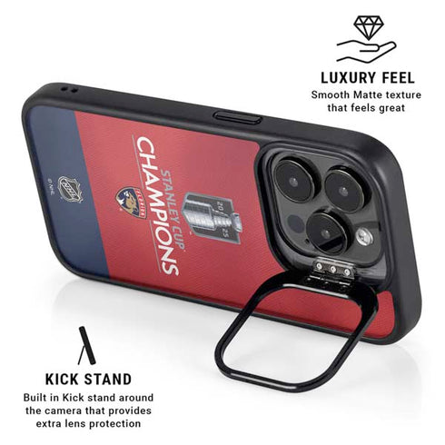 2025 Stanley Cup Champions Florida Panthers iPhone 15 Pro Max Kickstand Case