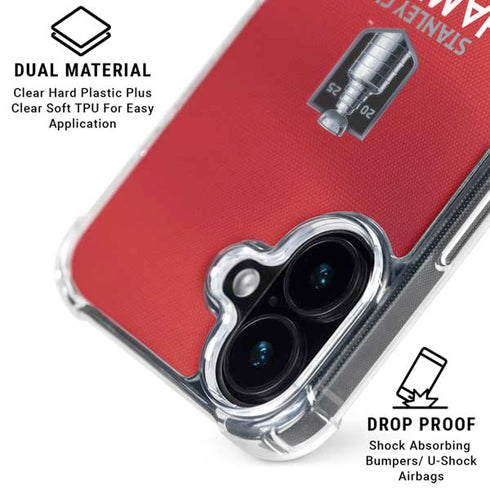 2025 Stanley Cup Champions Florida Panthers iPhone 16 Clear Case