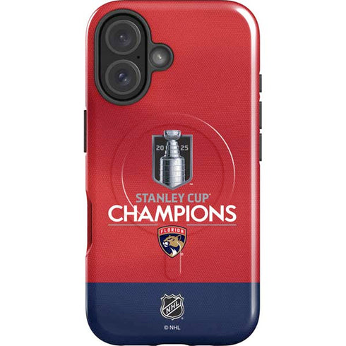 2025 Stanley Cup Champions Florida Panthers iPhone 16 Plus Magsafe Impact Case