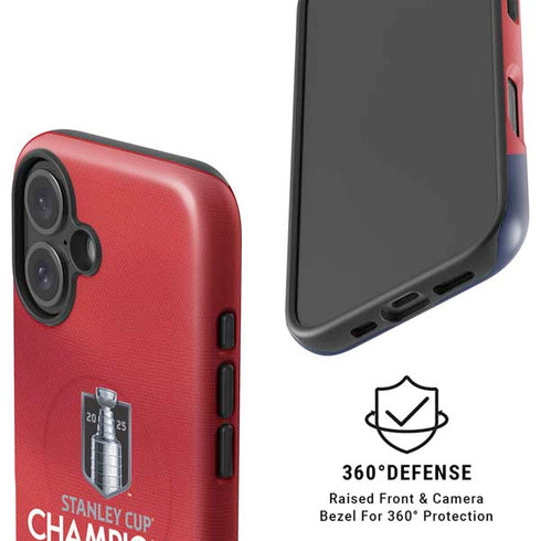 2025 Stanley Cup Champions Florida Panthers iPhone 16 Plus Magsafe Impact Case