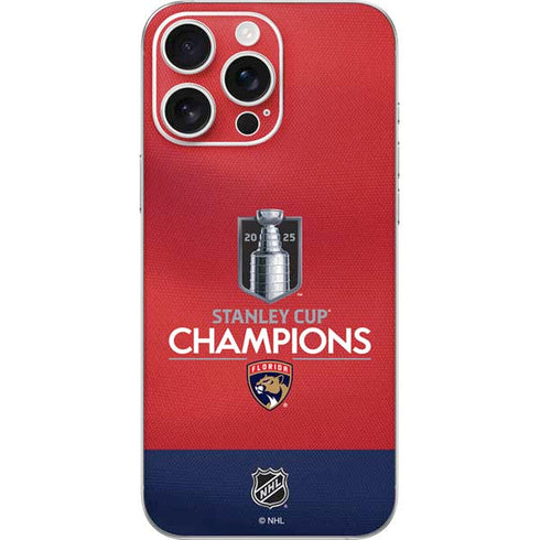 2025 Stanley Cup Champions Florida Panthers iPhone 16 Pro Max Skin