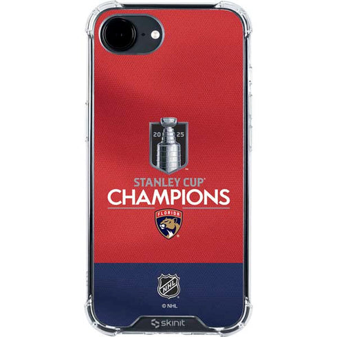 2025 Stanley Cup Champions Florida Panthers iPhone 16e Clear Case