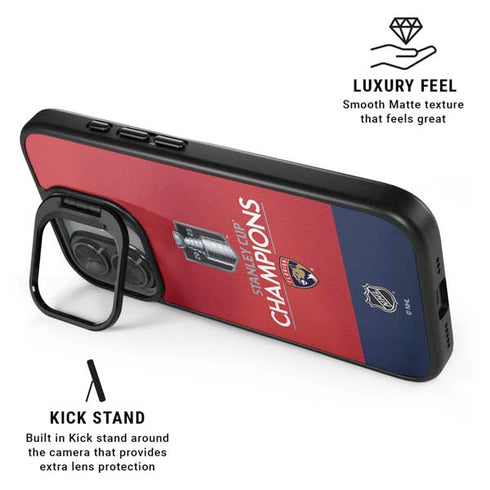 2025 Stanley Cup Champions Florida Panthers iPhone 17 Kickstand Case