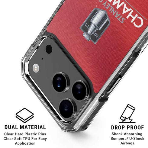 2025 Stanley Cup Champions Florida Panthers iPhone 17 Pro Clear Case