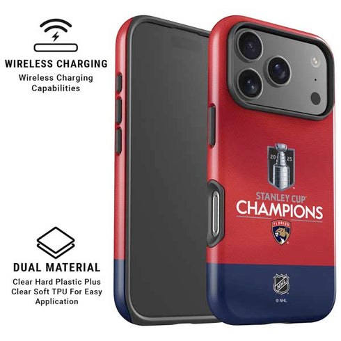2025 Stanley Cup Champions Florida Panthers iPhone 17 Pro Max Magsafe Impact Case