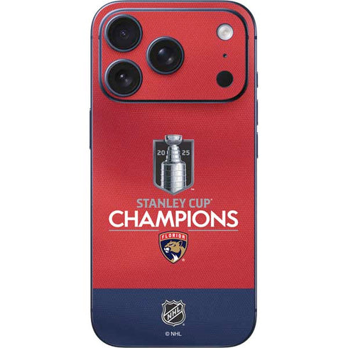 2025 Stanley Cup Champions Florida Panthers iPhone 17 Pro Max Skin