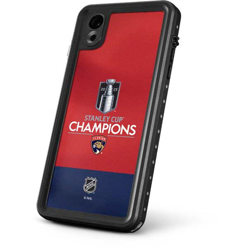 2025 Stanley Cup Champions Florida Panthers iPhone XR Waterproof Case
