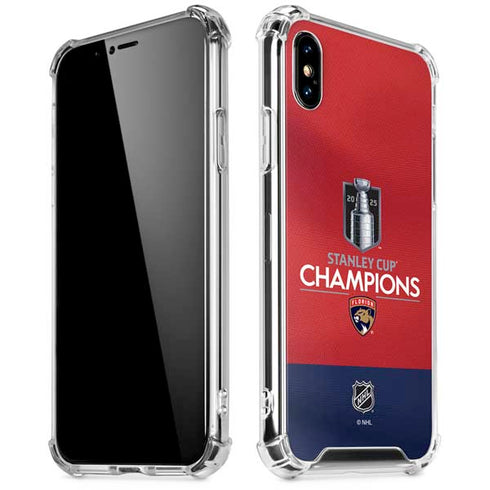 2025 Stanley Cup Champions Florida Panthers iPhone XS Max Clear Case