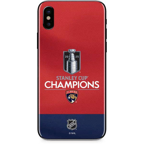 2025 Stanley Cup Champions Florida Panthers iPhone XS Skin