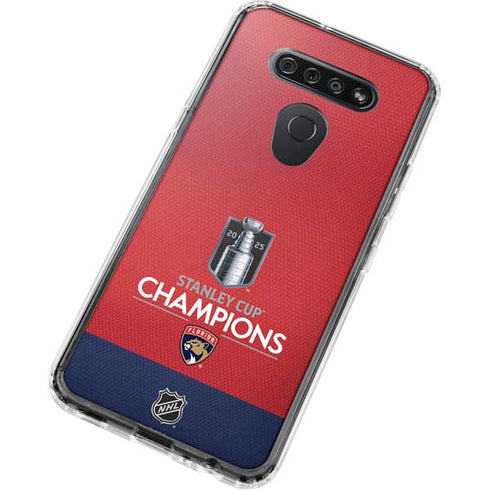 2025 Stanley Cup Champions Florida Panthers LG K51/Q51 Clear Case