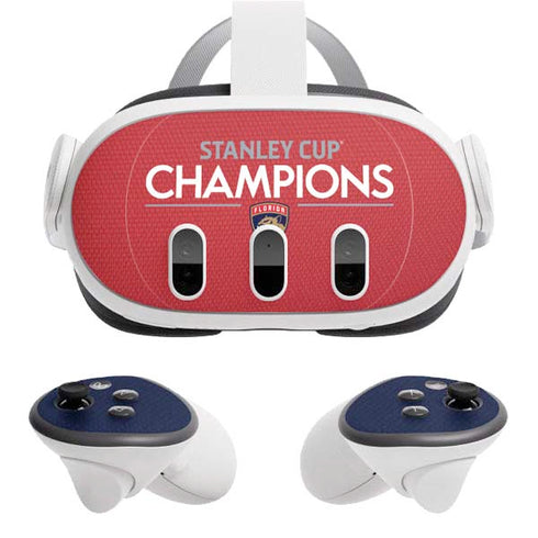 2025 Stanley Cup Champions Florida Panthers Meta Quest 3 Skin