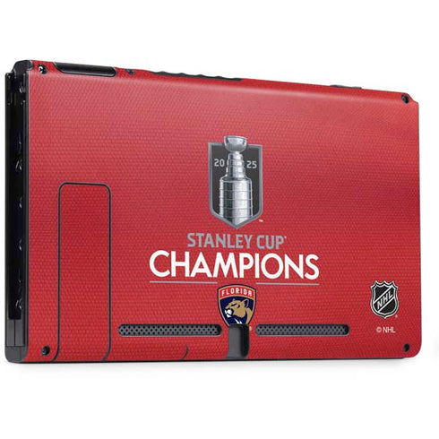2025 Stanley Cup Champions Florida Panthers Nintendo Switch Bundle Skin
