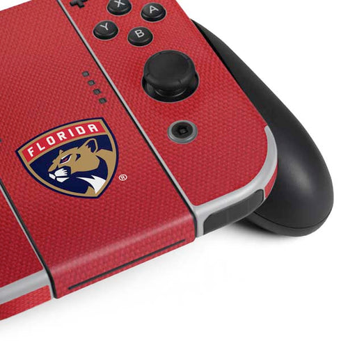 2025 Stanley Cup Champions Florida Panthers Nintendo Switch OLED (2021) Skin