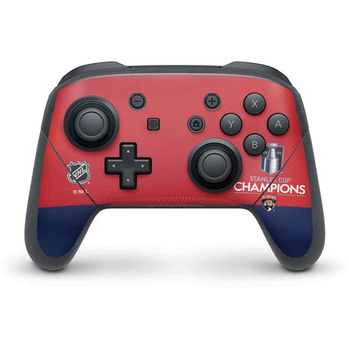 2025 Stanley Cup Champions Florida Panthers Nintendo Switch Pro Controller Skin