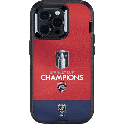 2025 Stanley Cup Champions Florida Panthers Otterbox Defender iPhone Skin