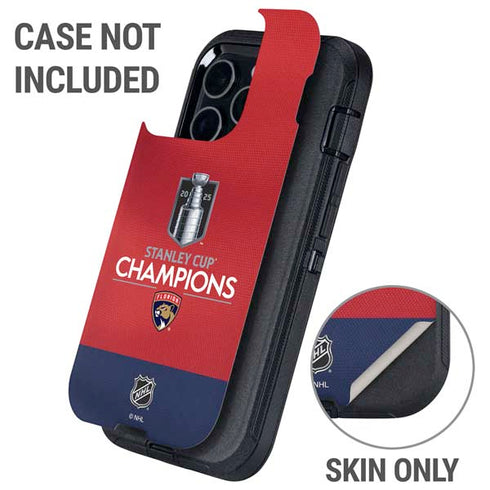 2025 Stanley Cup Champions Florida Panthers Otterbox Defender iPhone Skin