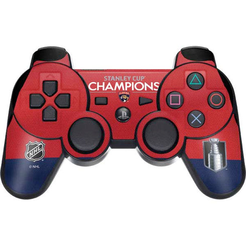 2025 Stanley Cup Champions Florida Panthers PS3 Dual Shock wireless controller Skin