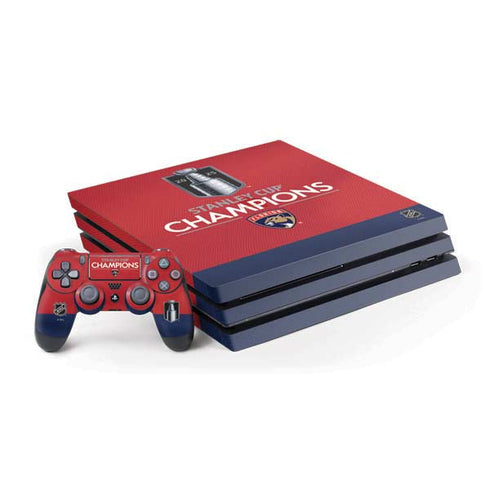 2025 Stanley Cup Champions Florida Panthers PS4 Pro Bundle Skin