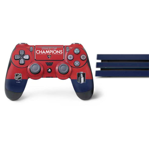 2025 Stanley Cup Champions Florida Panthers PS4 Pro Bundle Skin