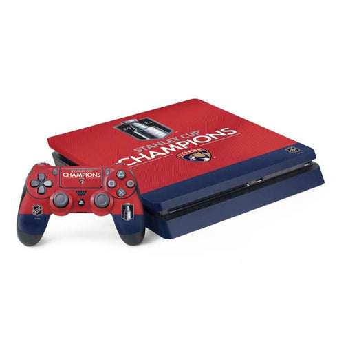 2025 Stanley Cup Champions Florida Panthers PS4 Slim Bundle Skin