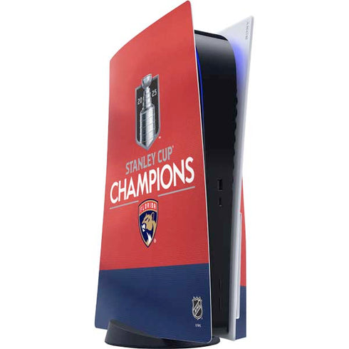 2025 Stanley Cup Champions Florida Panthers PlayStation PS5 Skins