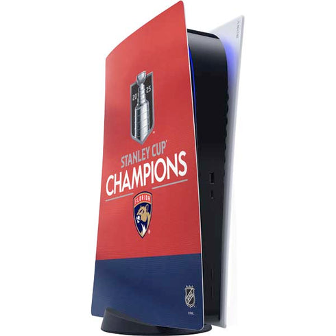 2025 Stanley Cup Champions Florida Panthers PlayStation PS5 Skins