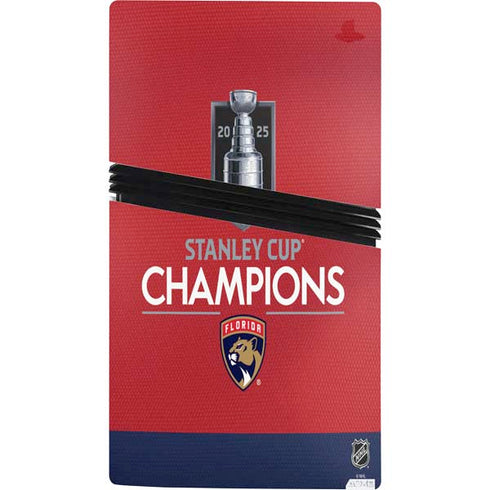 2025 Stanley Cup Champions Florida Panthers PS5 Pro Console Skin