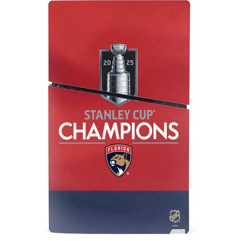 2025 Stanley Cup Champions Florida Panthers PS5 Slim Digital Edition Bundle Skin