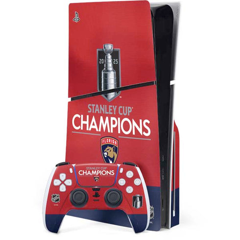 2025 Stanley Cup Champions Florida Panthers PlayStation PS5 Skins