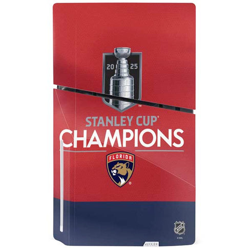 2025 Stanley Cup Champions Florida Panthers PS5 Slim Disk Bundle Skin