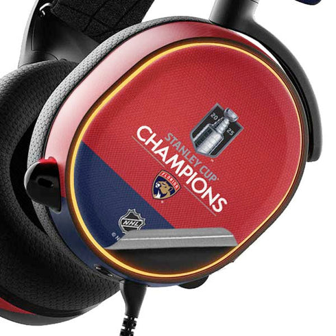 2025 Stanley Cup Champions Florida Panthers SteelSeries Arctis 5 Skin