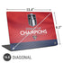 2025 Stanley Cup Champions Florida Panthers Universal Laptop 16.6in (13.4 x 9.7in) Skin