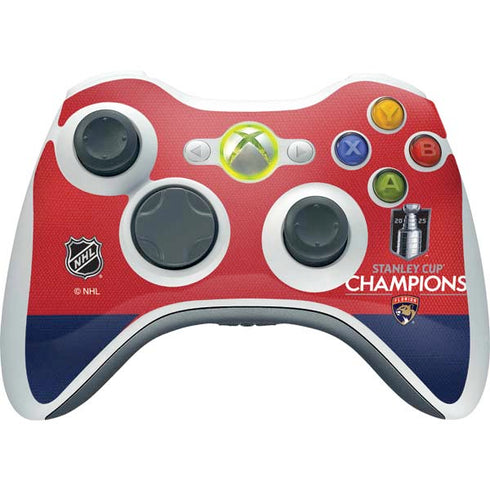 2025 Stanley Cup Champions Florida Panthers Xbox 360 Wireless Controller Skin
