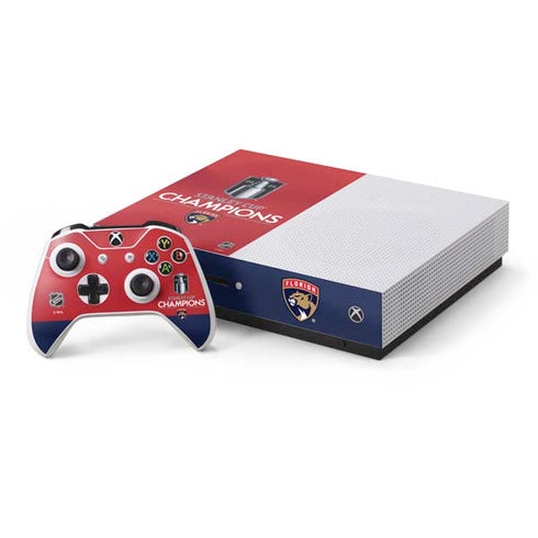 2025 Stanley Cup Champions Florida Panthers Xbox One S Console and Controller Bundle Skin